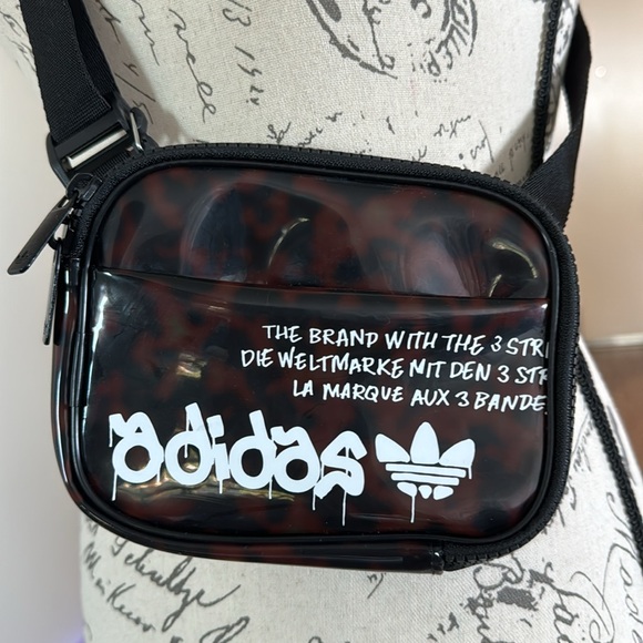 Adidas Festival Bag Tortoiseshell Crossbody Belt Bag - Picture 2 of 5